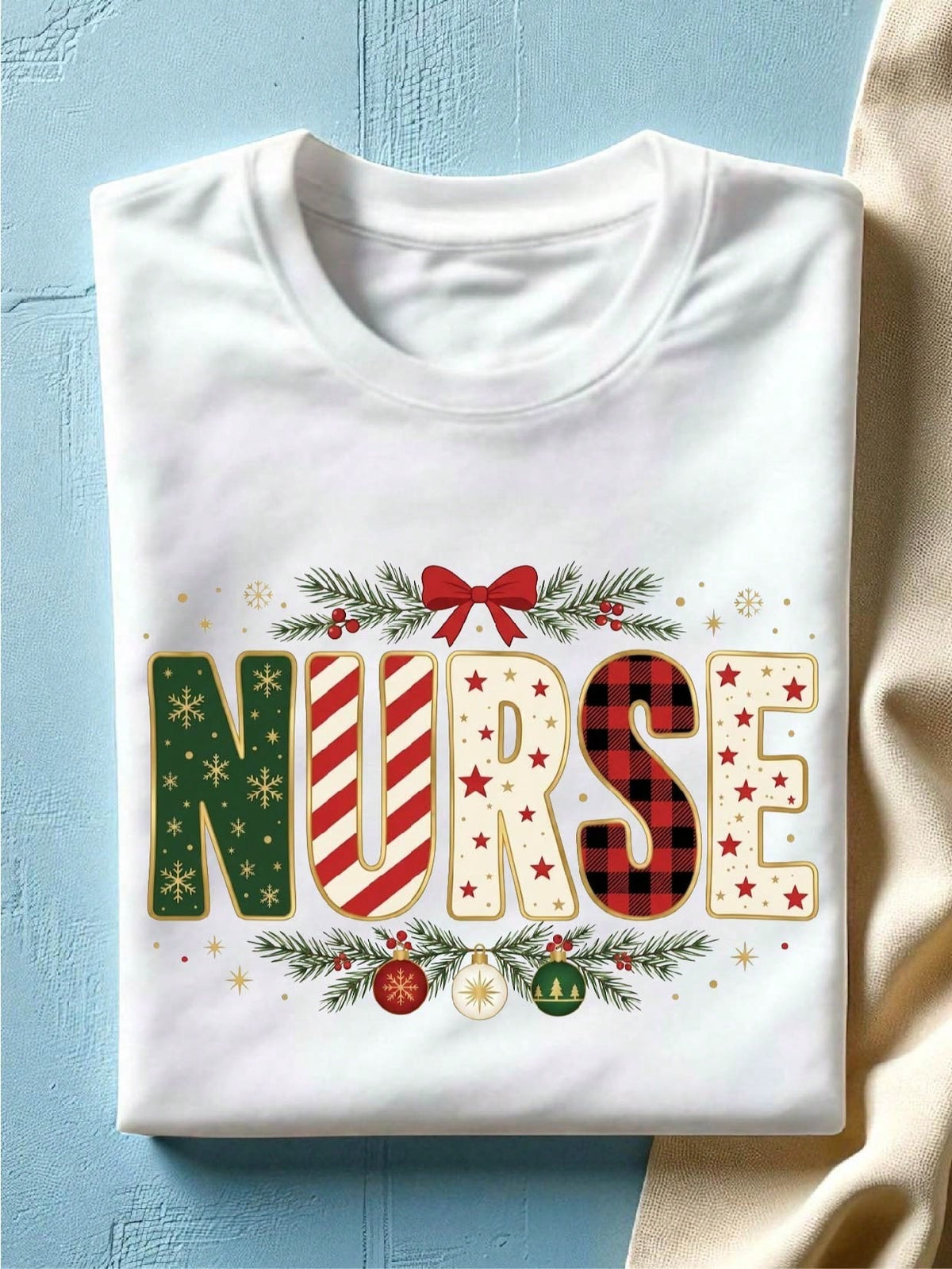 Christmas Nurse T-Shirt