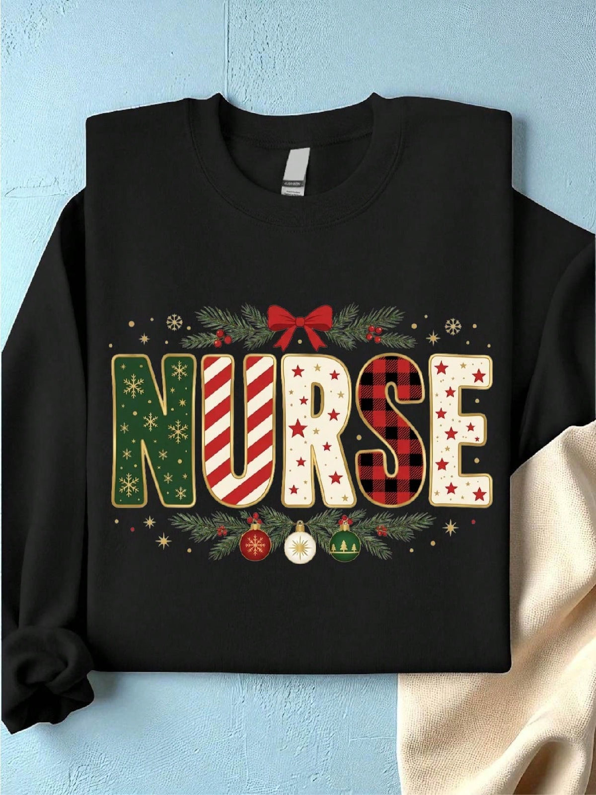 Christmas Nurse Sweatshirt