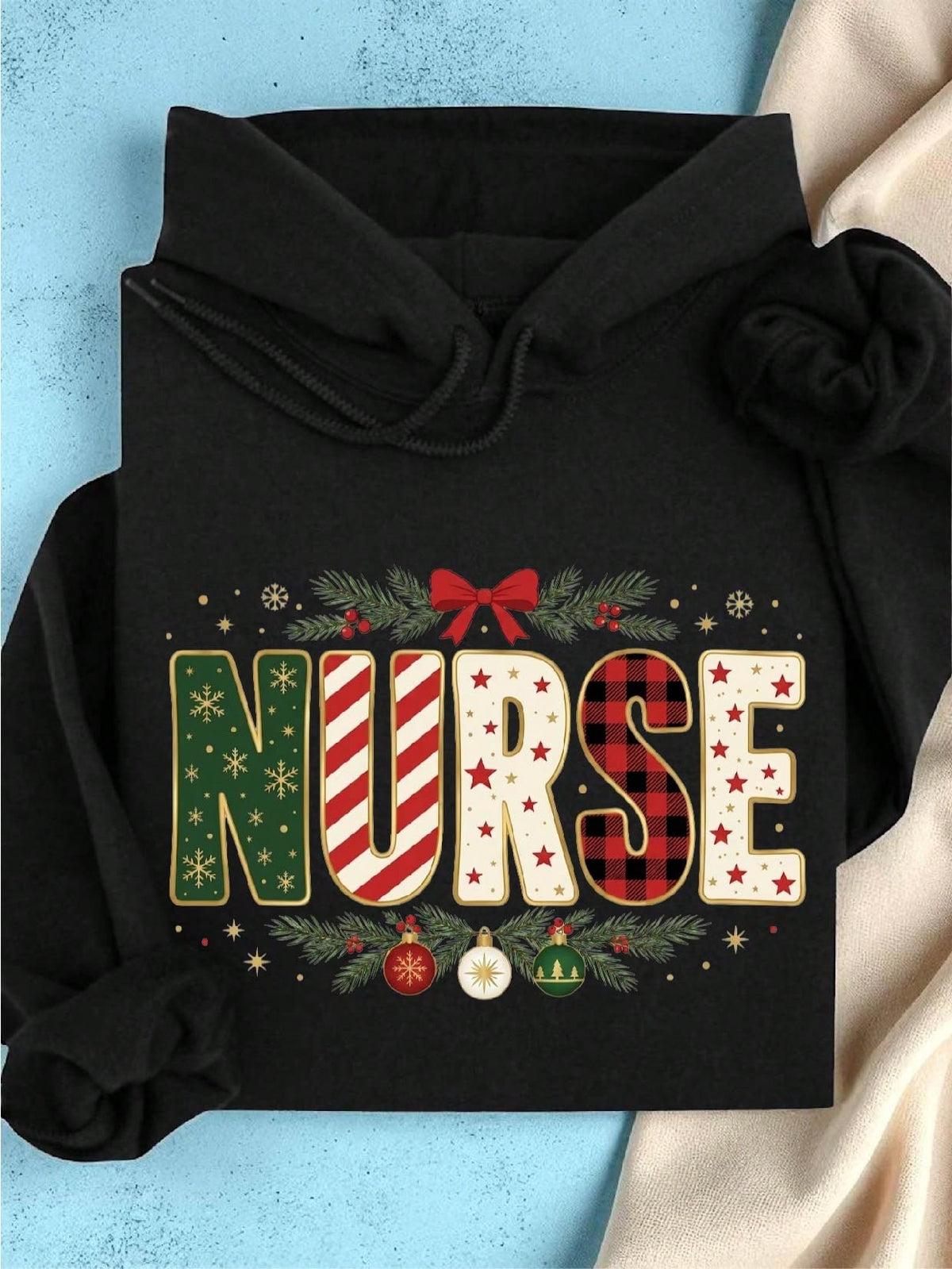 Christmas Nurse Hoodie