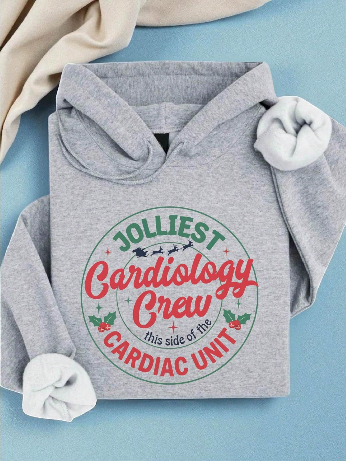 Christmas Cardiology Hoodie