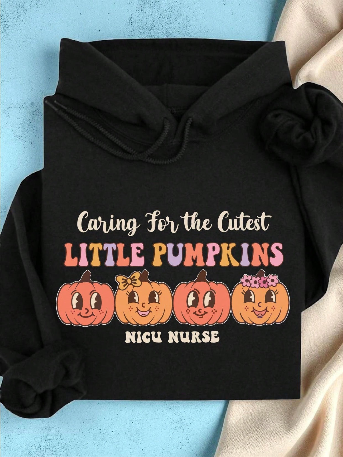 Halloween NICU Nurse Hoodie