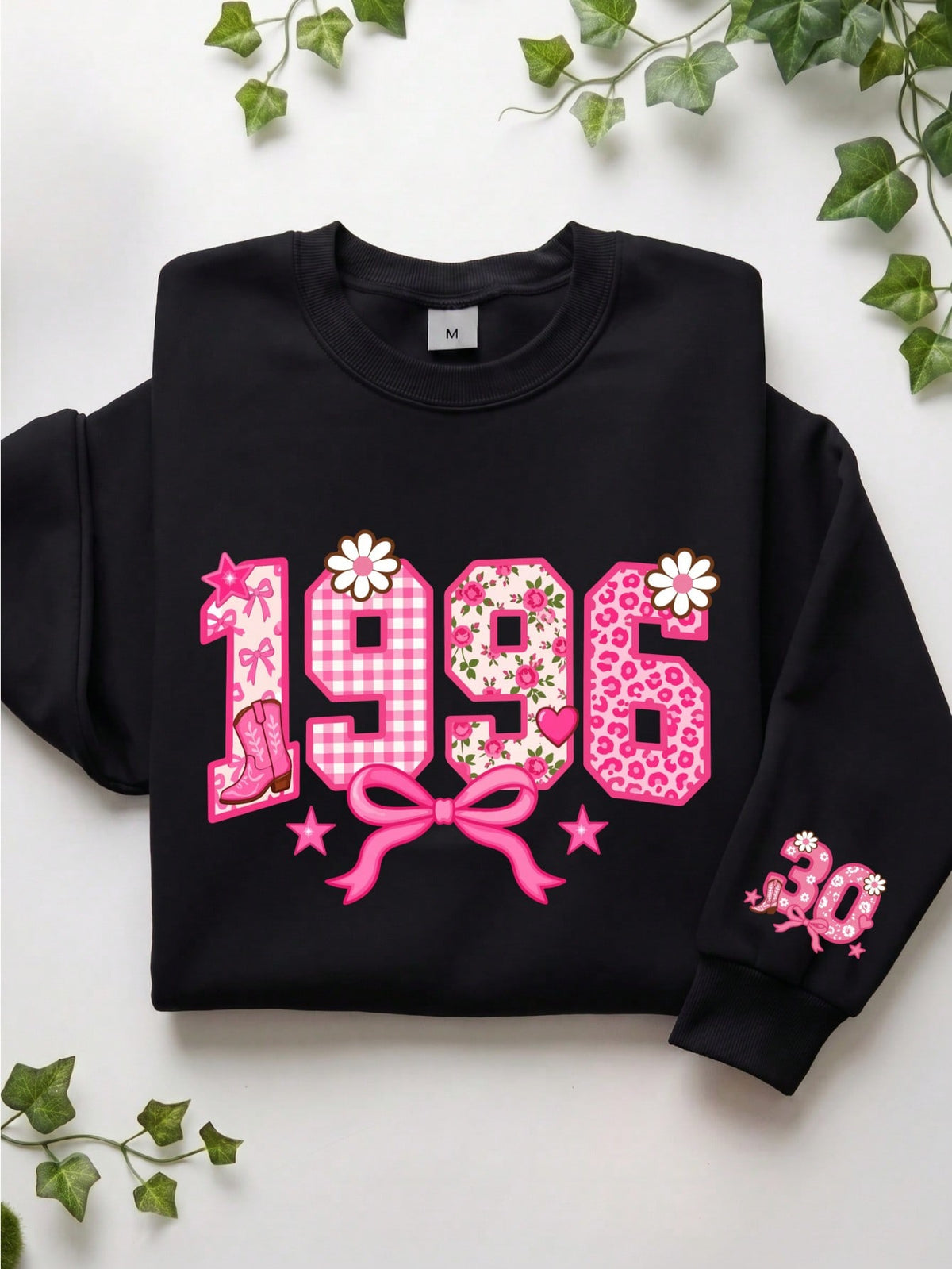 Retro 1996 Birthday Party Sweatshirt