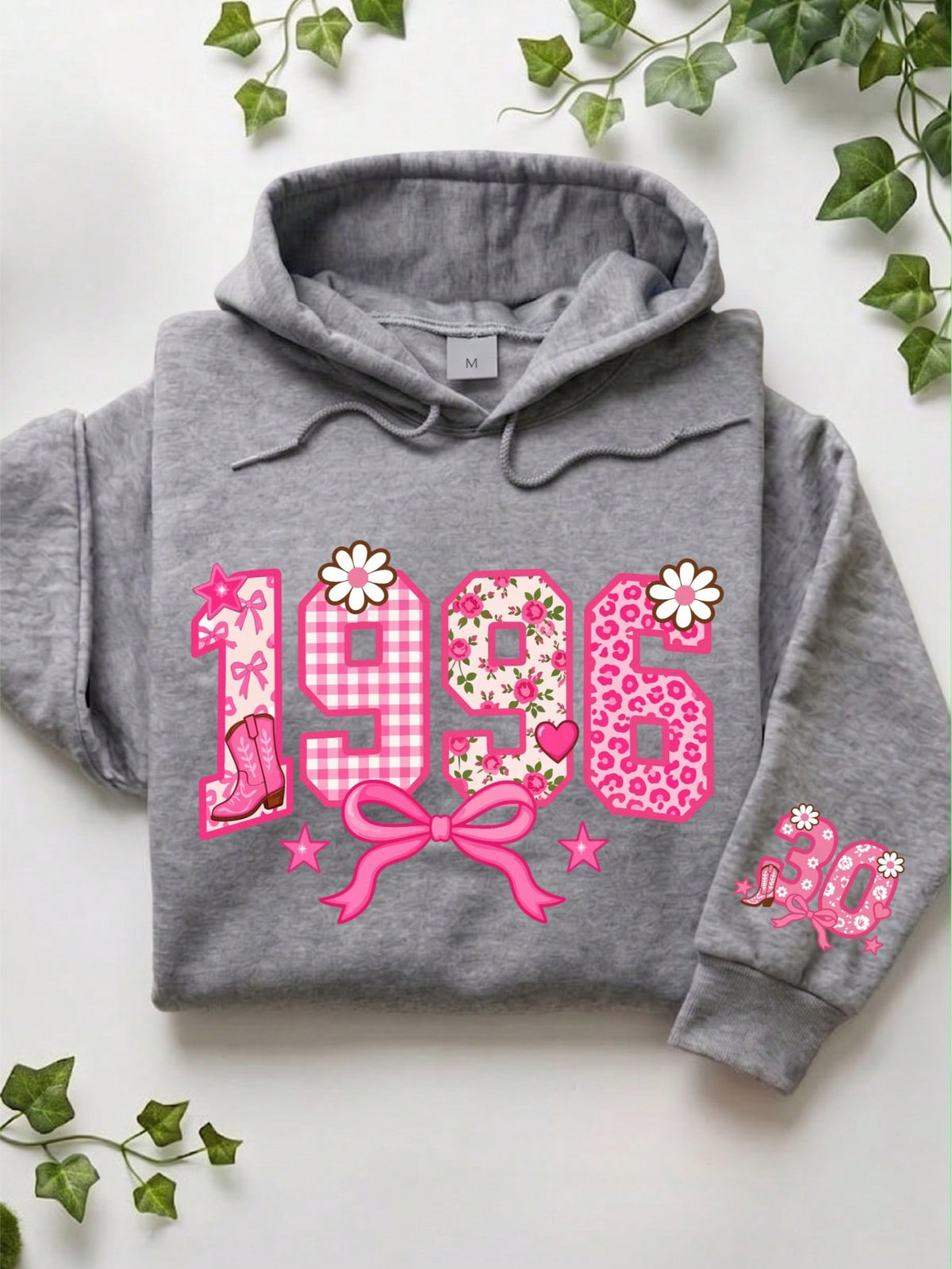 Retro 1996 Birthday Party Hoodie