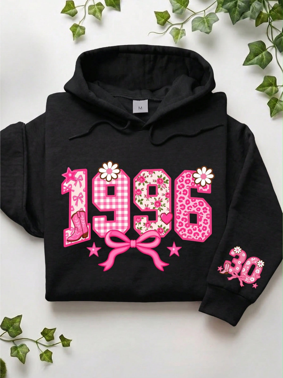 Retro 1996 Birthday Party Hoodie