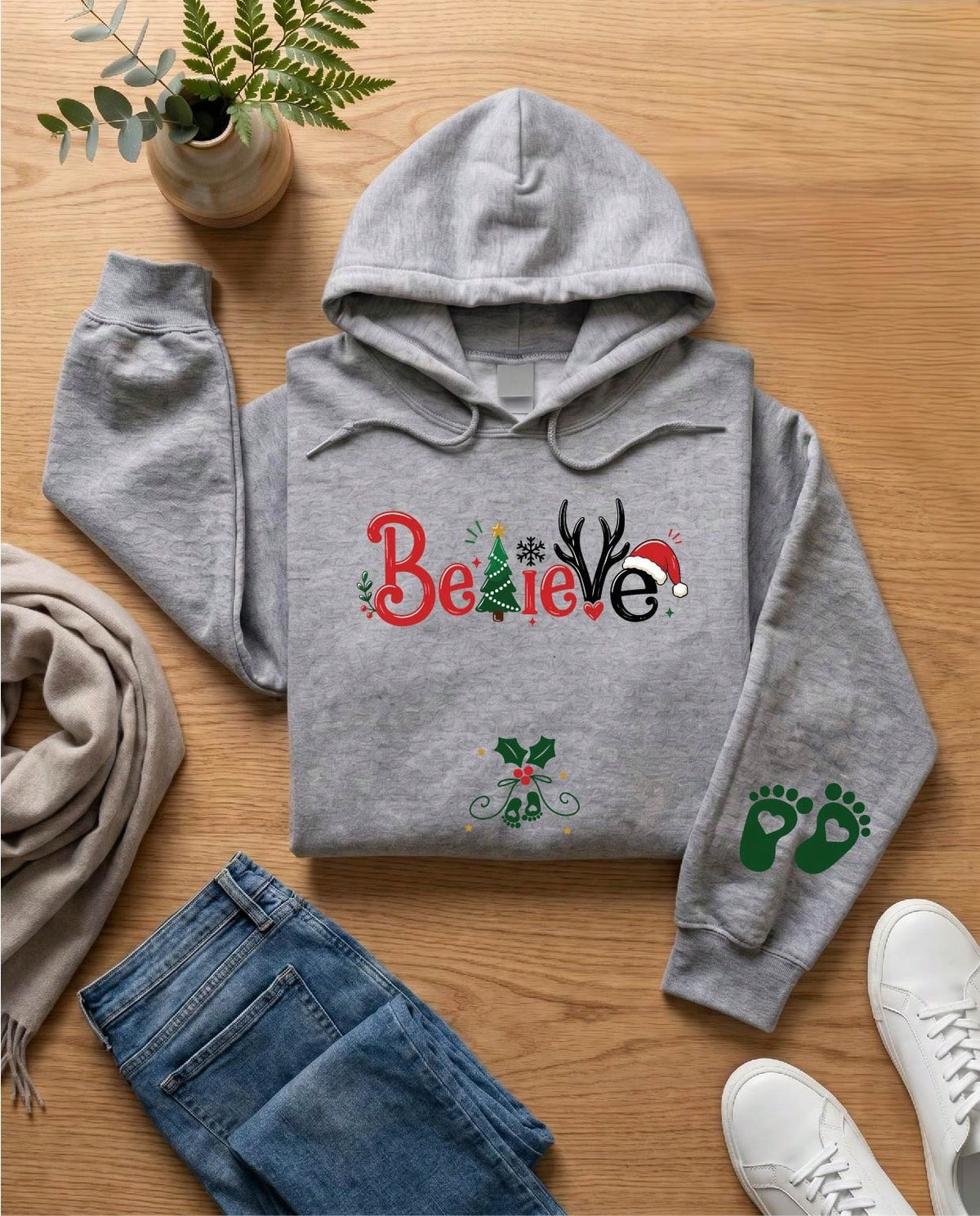 Believe Christmas Hoodie