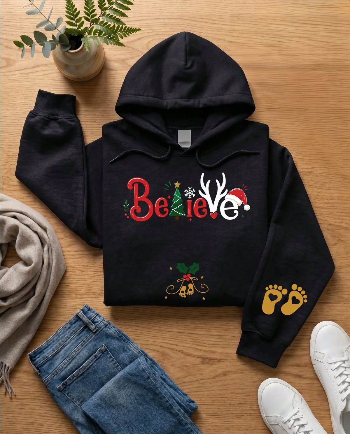 Believe Christmas Hoodie