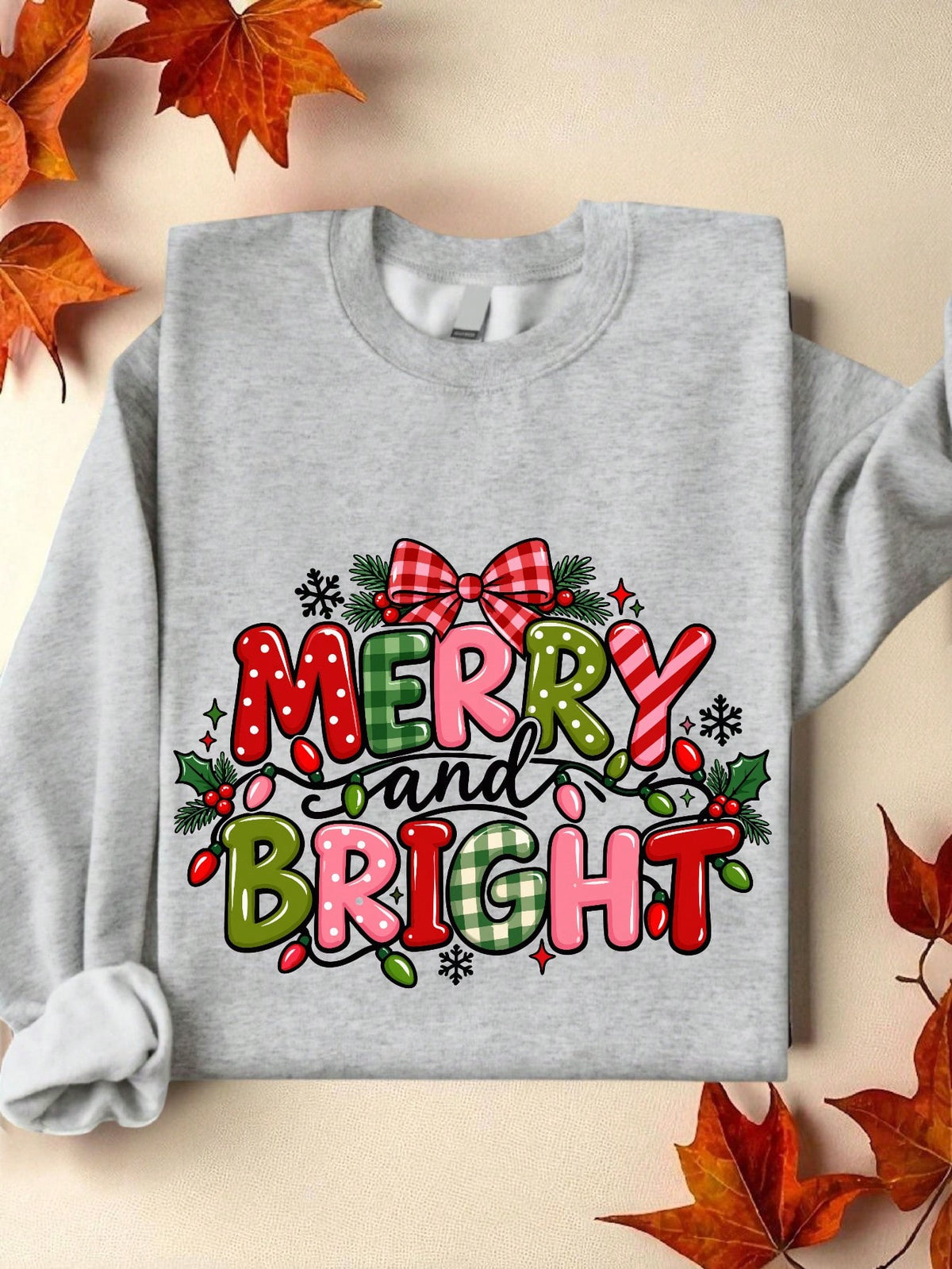 Merry And Bright Sweatshirt