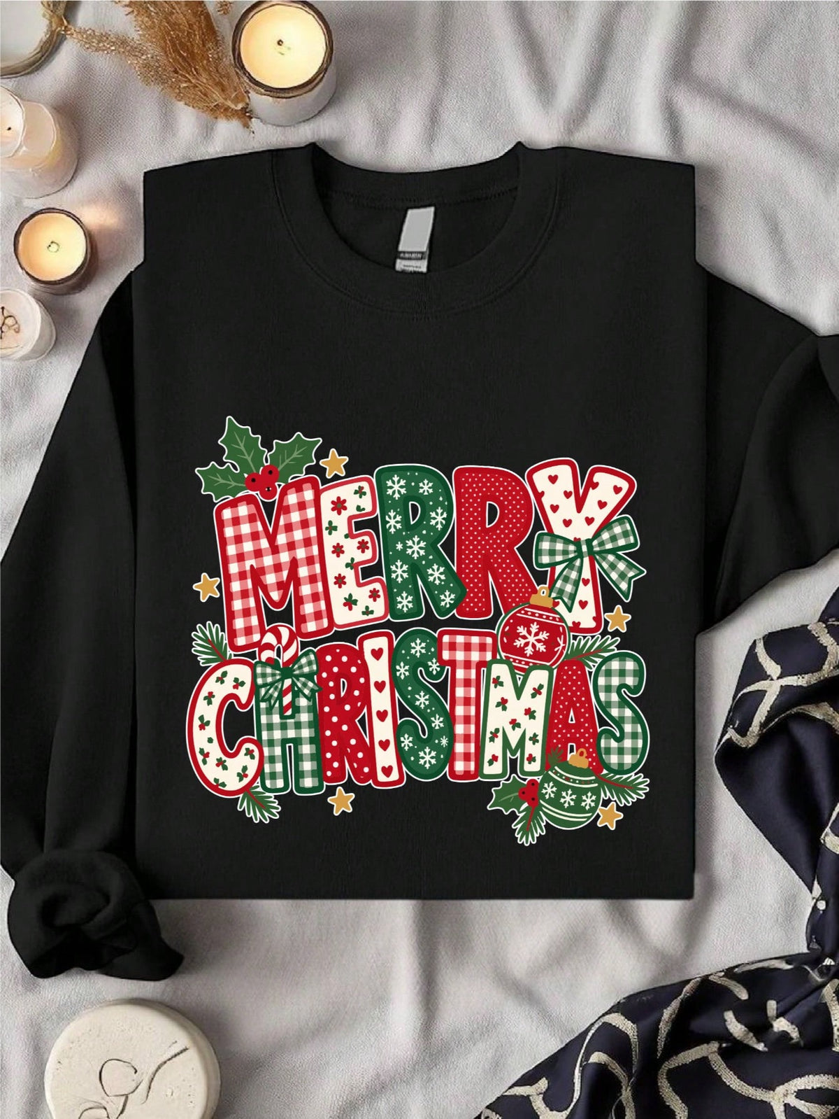 Retro Merry Christmas Sweatshirt