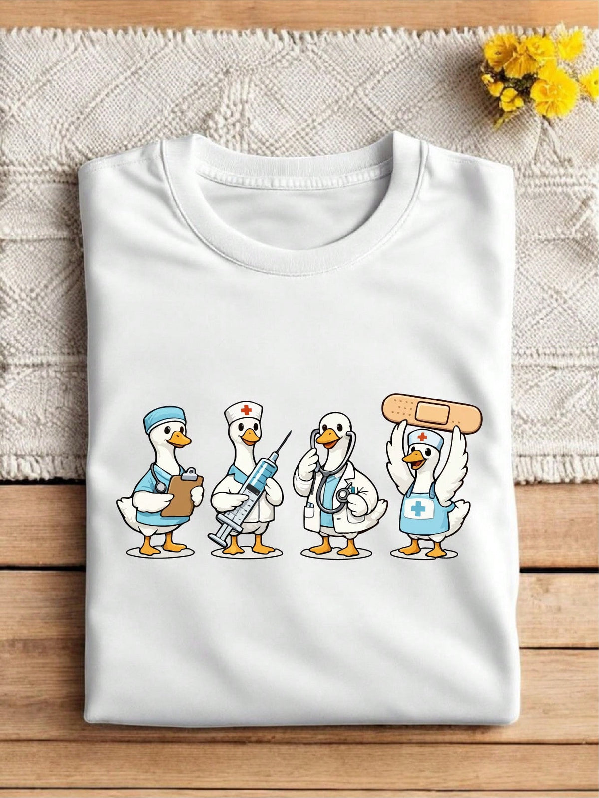 Funny Nurse Goose T-Shirt