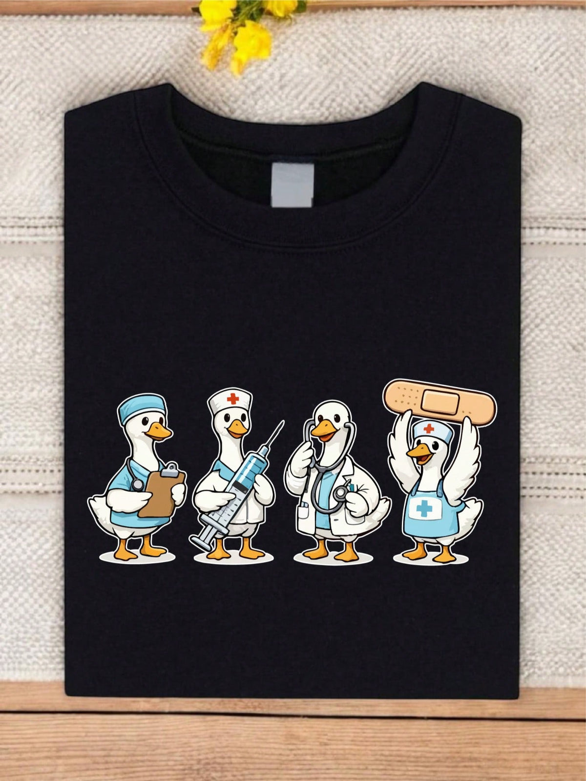 Funny Nurse Goose T-Shirt