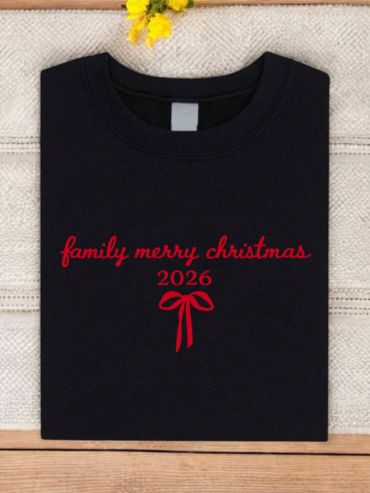 Coquette Family Merry Christmas 2026 T-Shirt