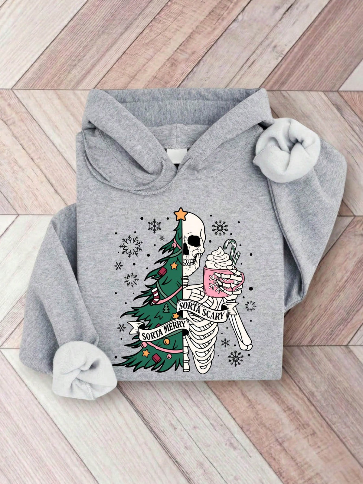 Sorta Merry Sorta Scary Hoodie