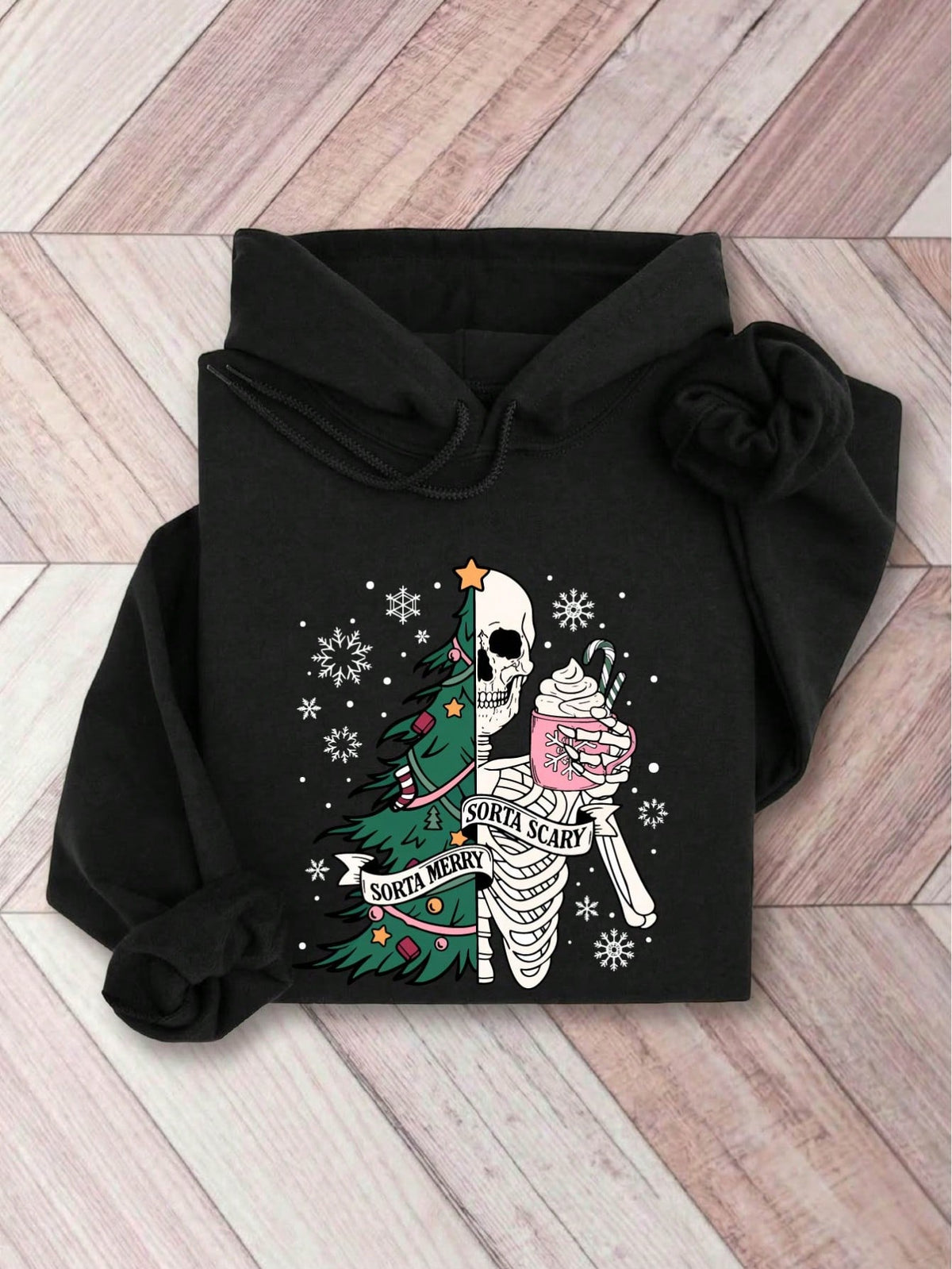 Sorta Merry Sorta Scary Hoodie