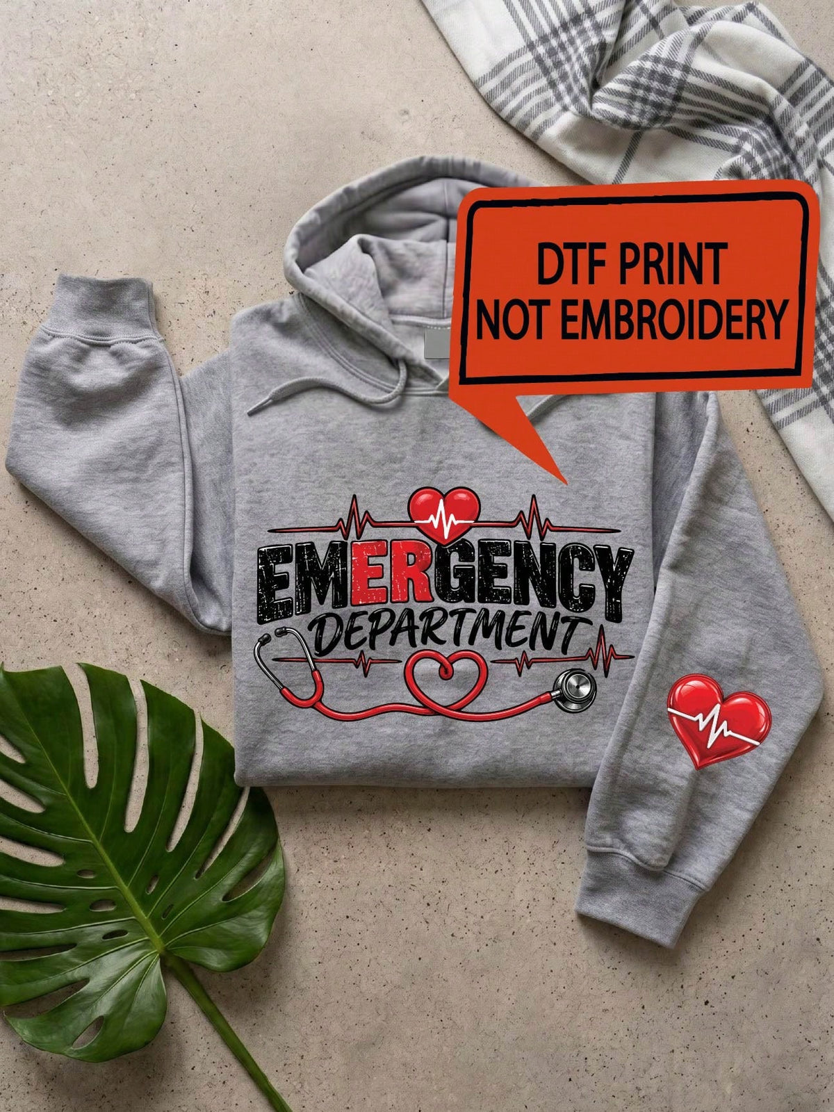 Emergency Department Nurse Hoodie