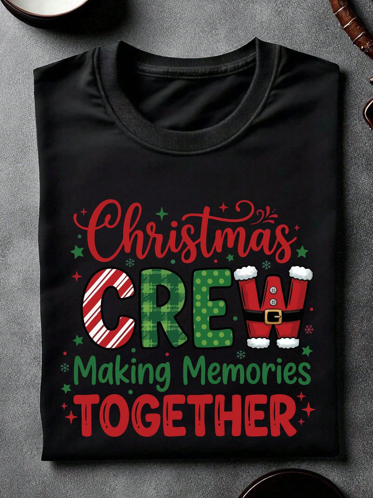 Christmas Crew Making Memories Together Unisex T-Shirt