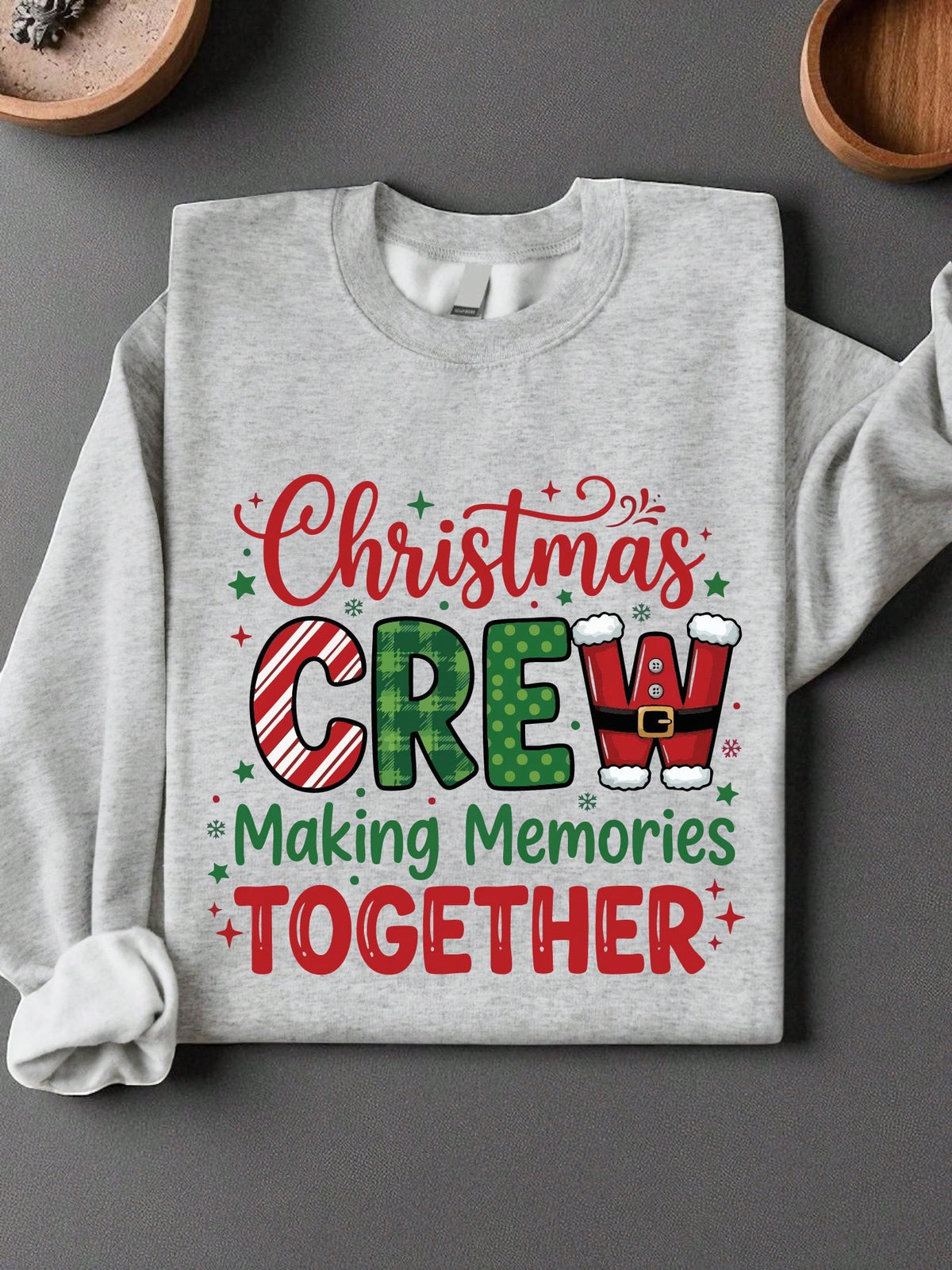 Christmas Crew Making Memories Together Unisex Sweatshirt