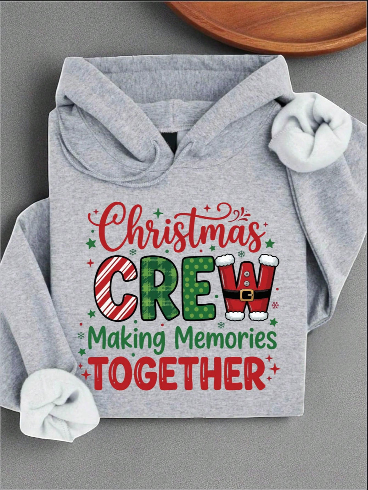 Matching Christmas Crew Making Memories Together Hoodie