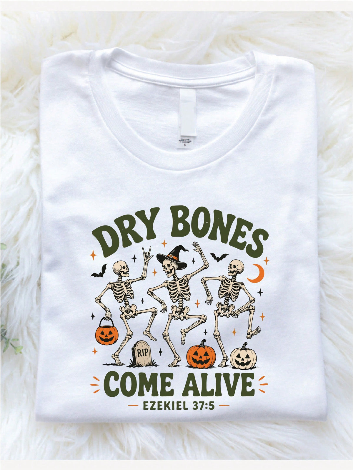 Cute Christian Halloween Skeleton T-Shirt