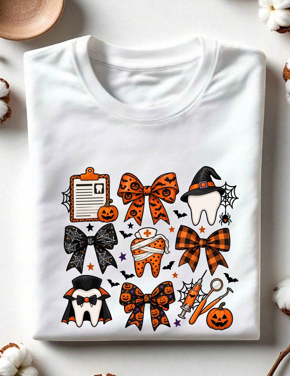 Halloween Dental Graphic T-Shirt