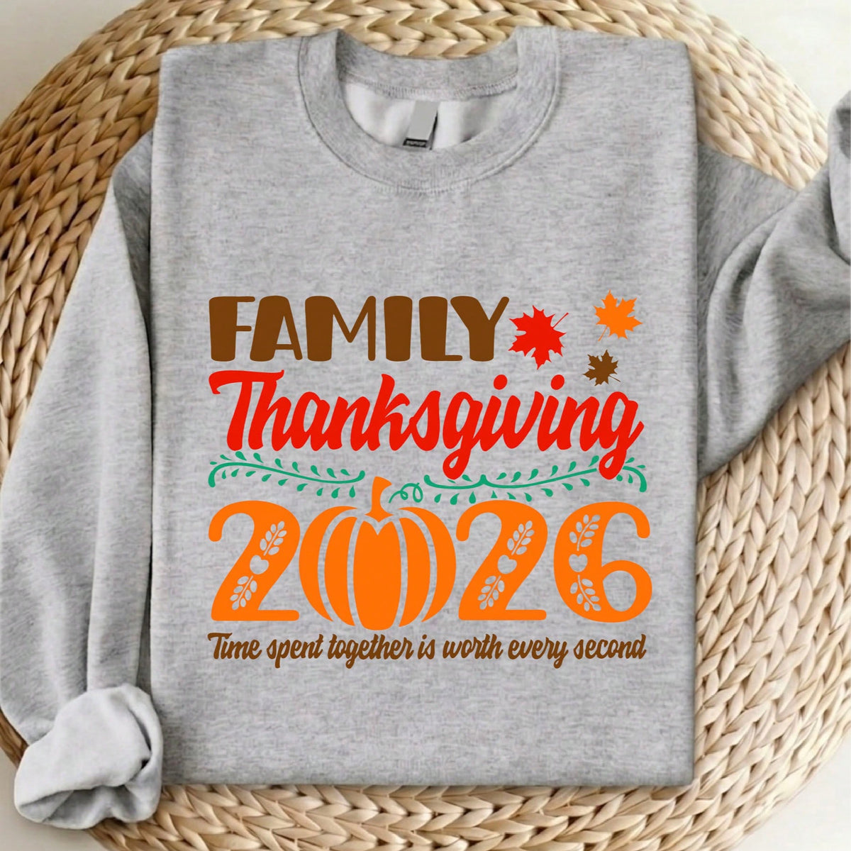 Family Thanksgiving 2026 Sweatshirt