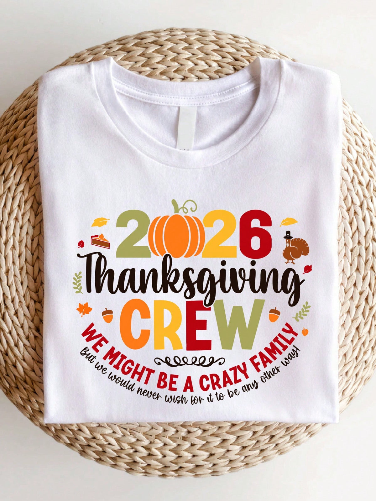 Thanksgiving Crew 2026 T-Shirt