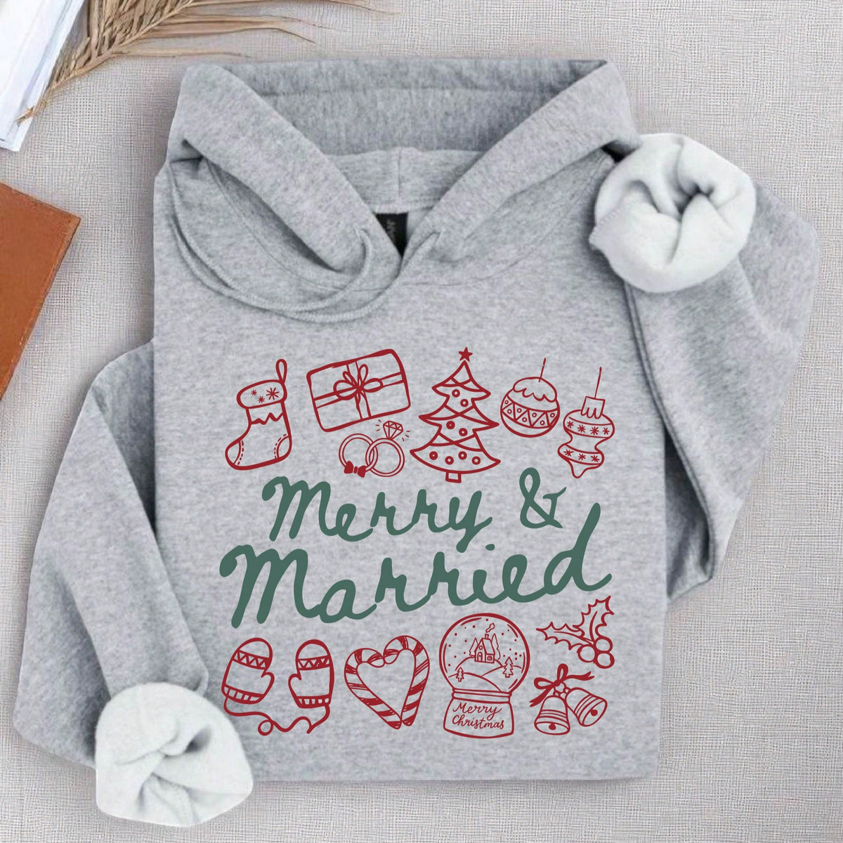 Merry And Married Hoodie