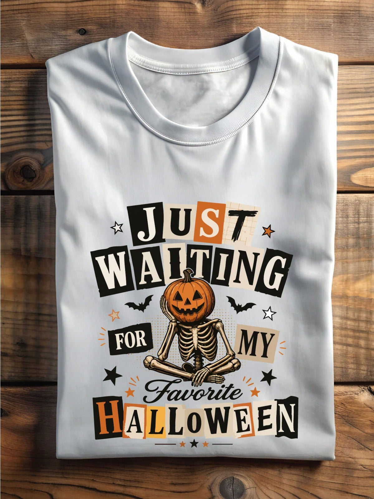 Just Waiting For Halloween T-Shirt