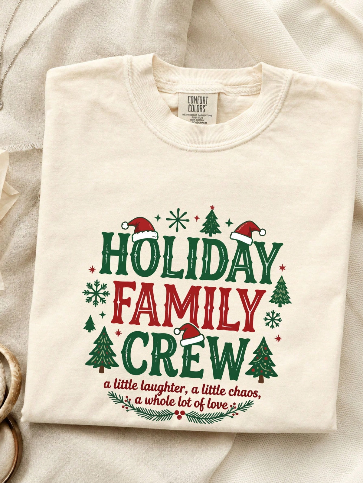 Holiday Family Crew T-Shirt