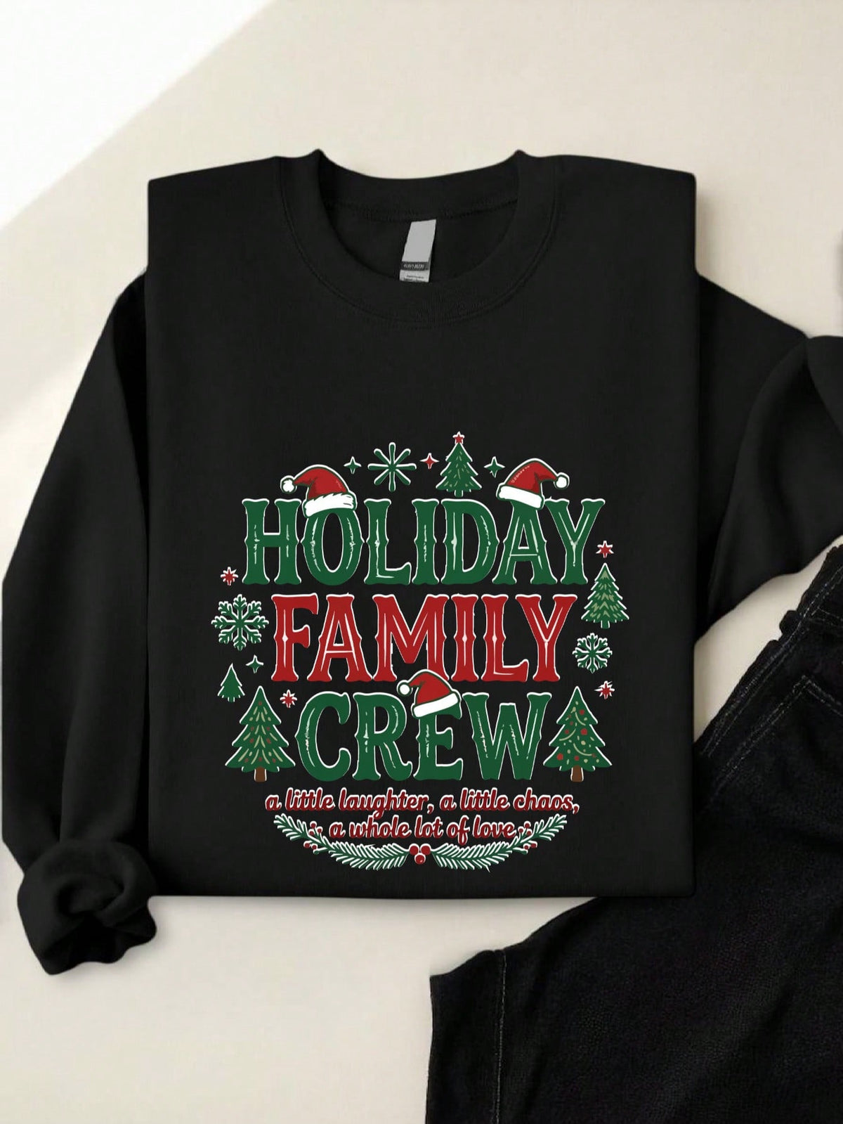 Holiday Family Crew Sweatshirt