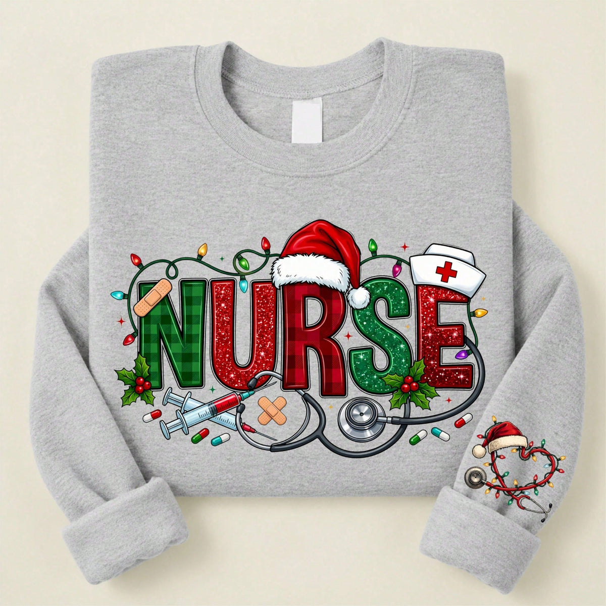 Christmas Nurse Sweatshirt