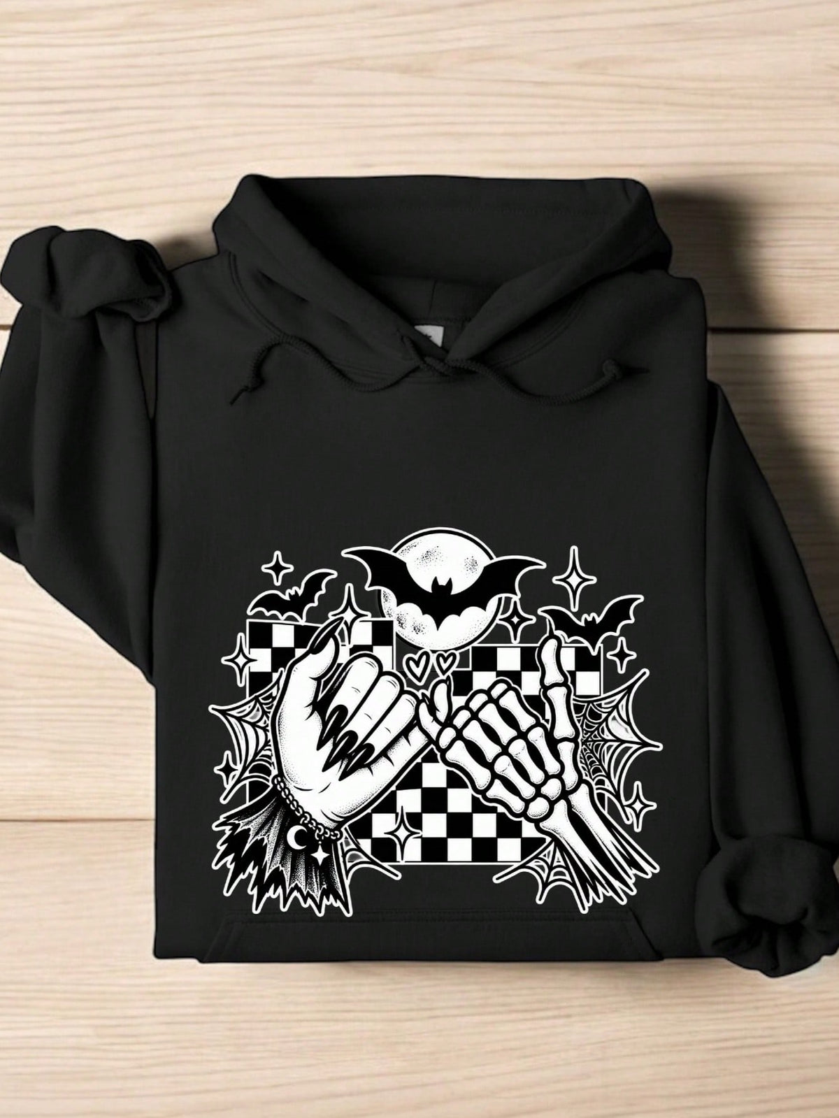 Skeleton Hands Hoodie