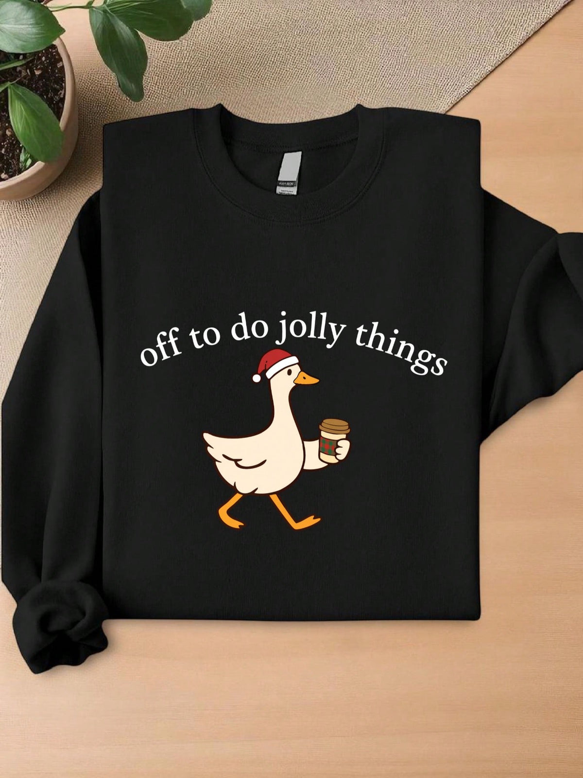 Off To Do Jolly Things Sweatshirt