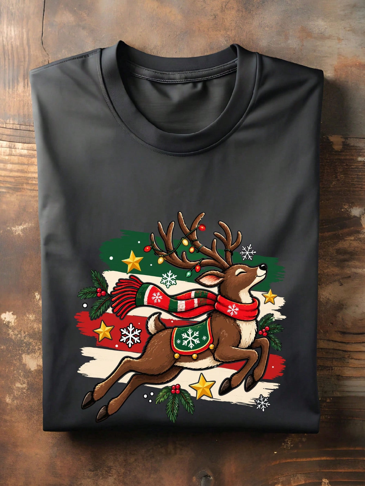 Retro Reindeer T-Shirt