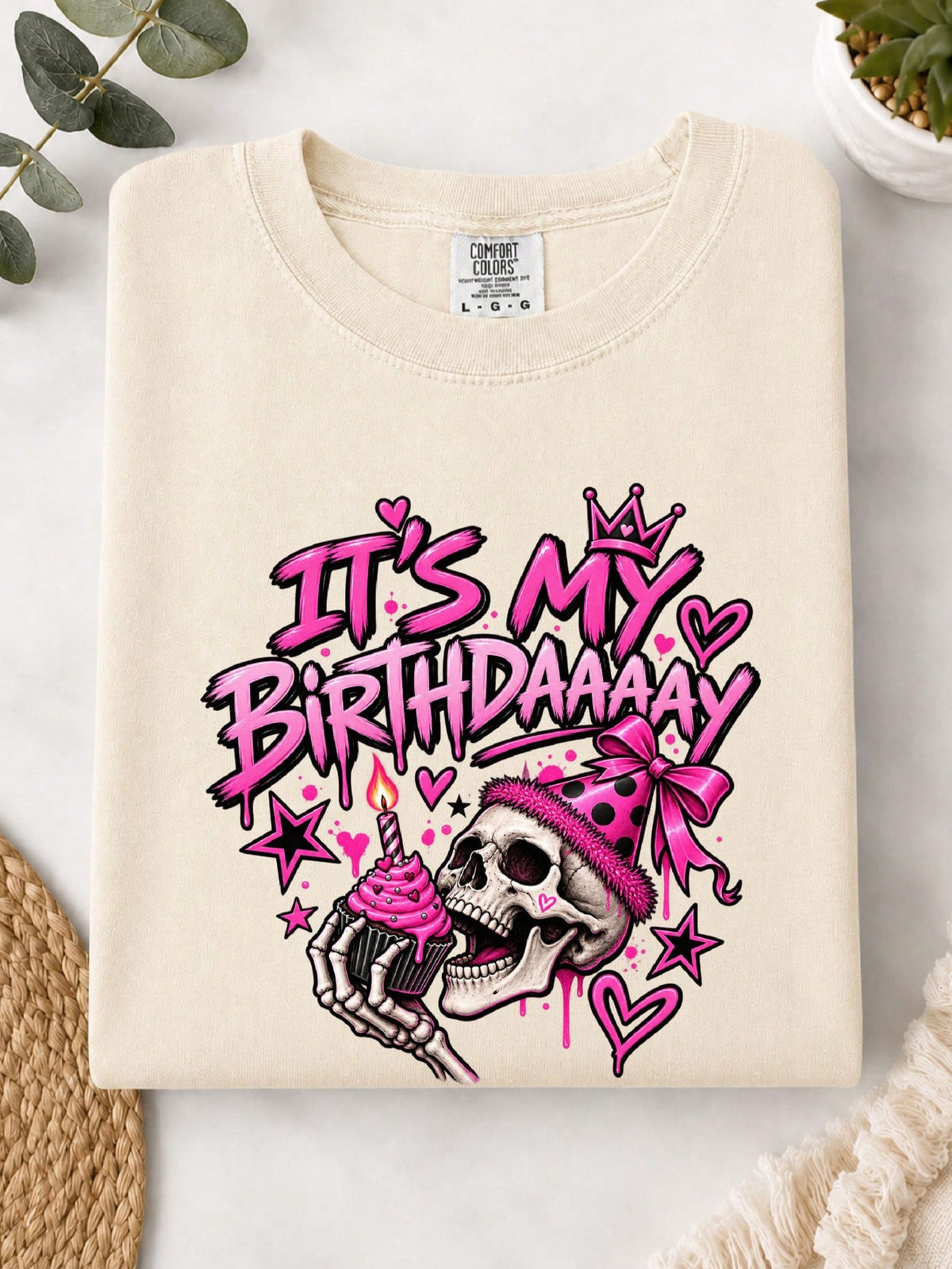 It's My Birthday Skeleton T-Shirt