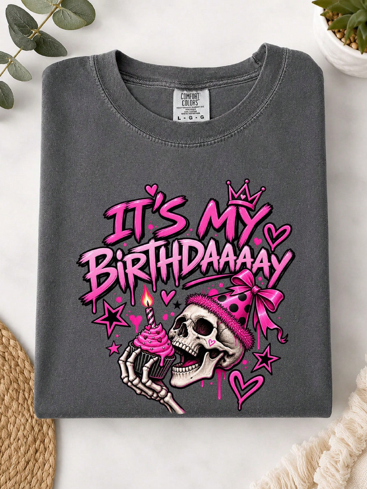 It's My Birthday Skeleton T-Shirt