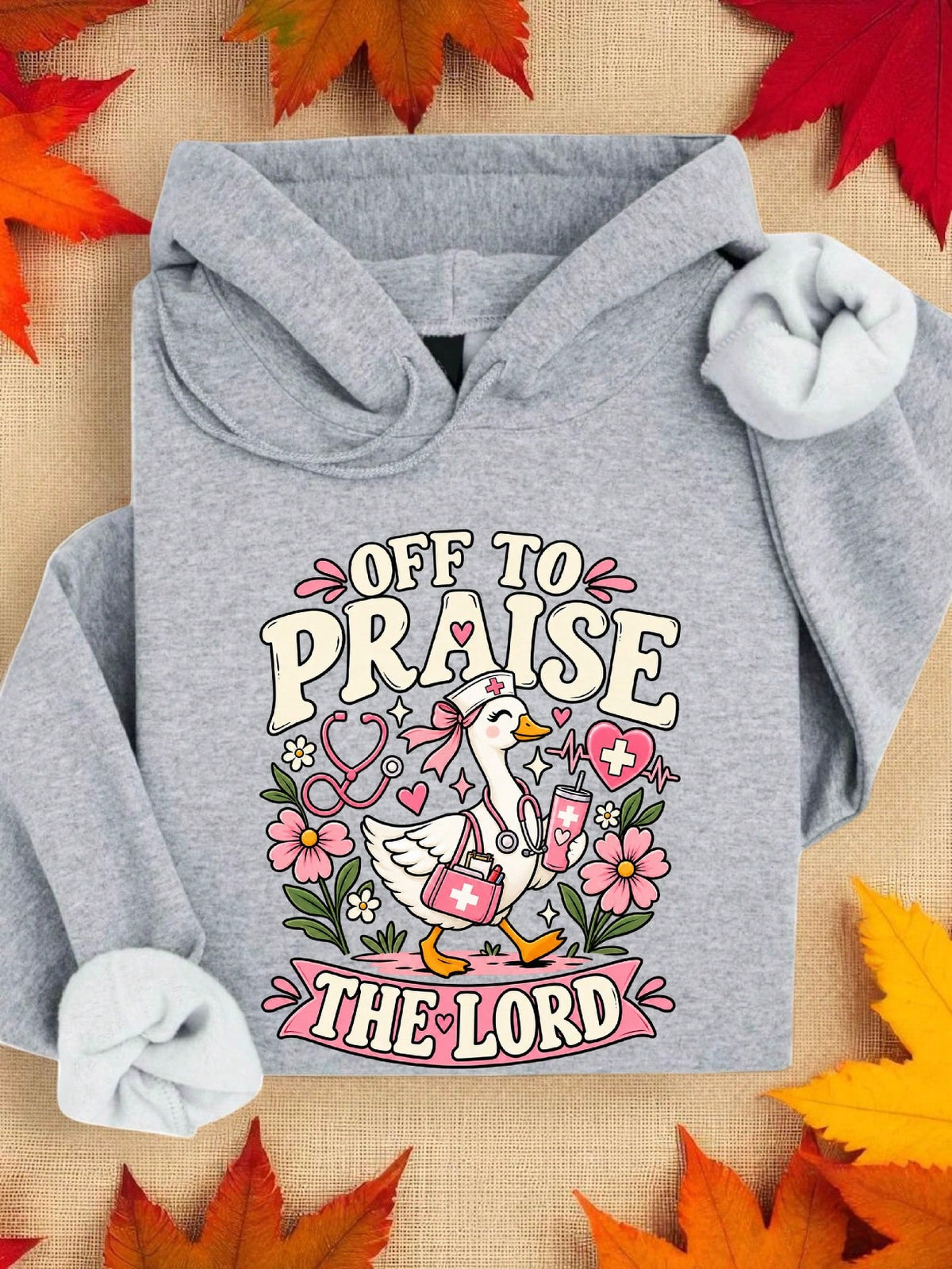 Off To Praise The Lord Hoodie