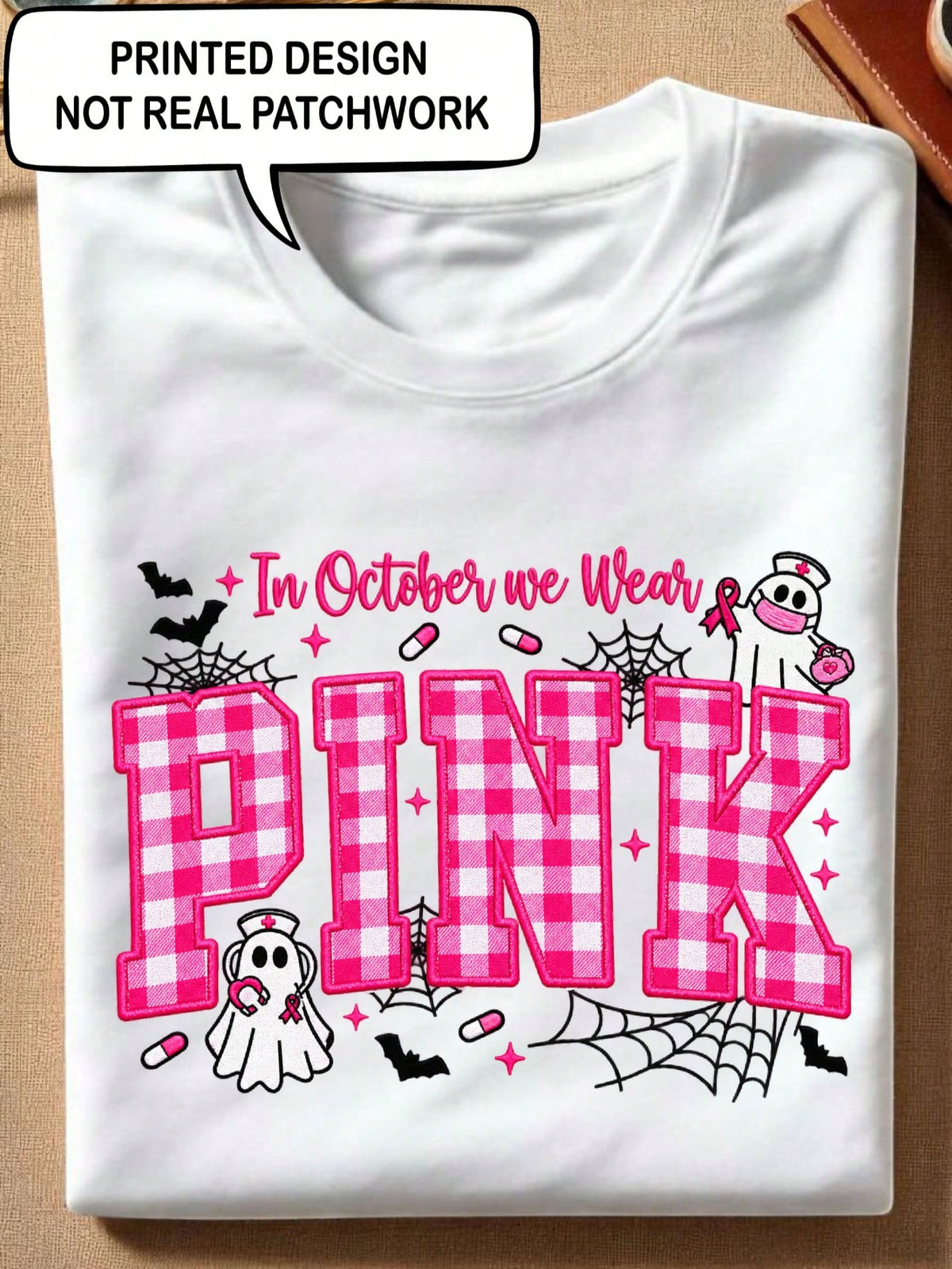 In October Wear Pink T-Shirt