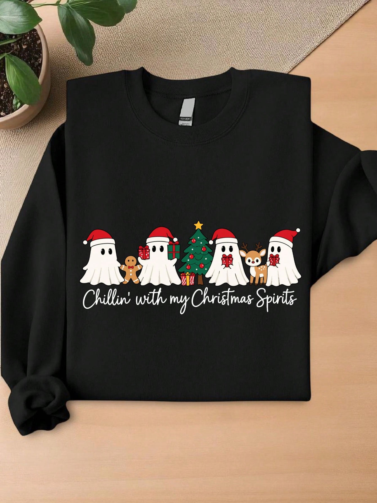 Chillin With My Christmas Spirits Sweatshirt