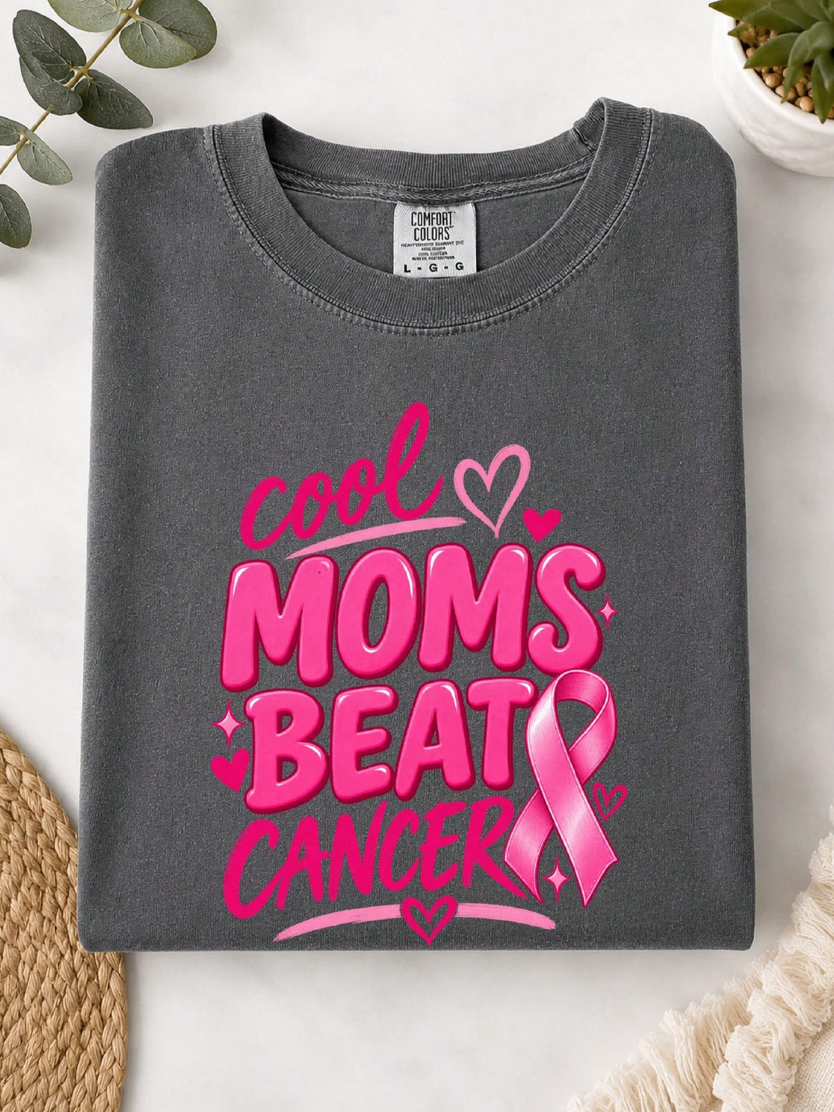 Cool Moms Beat Cancer T-Shirt