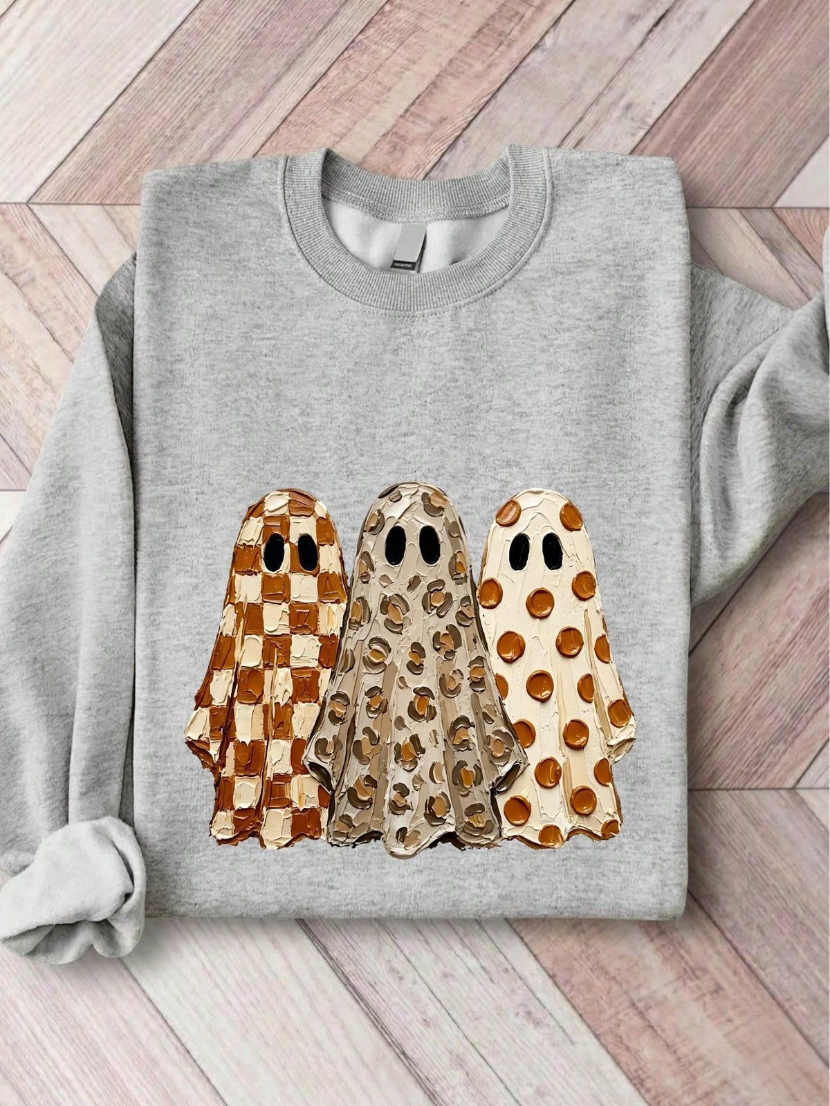 Cute Halloween Ghost Trio Sweatshirt