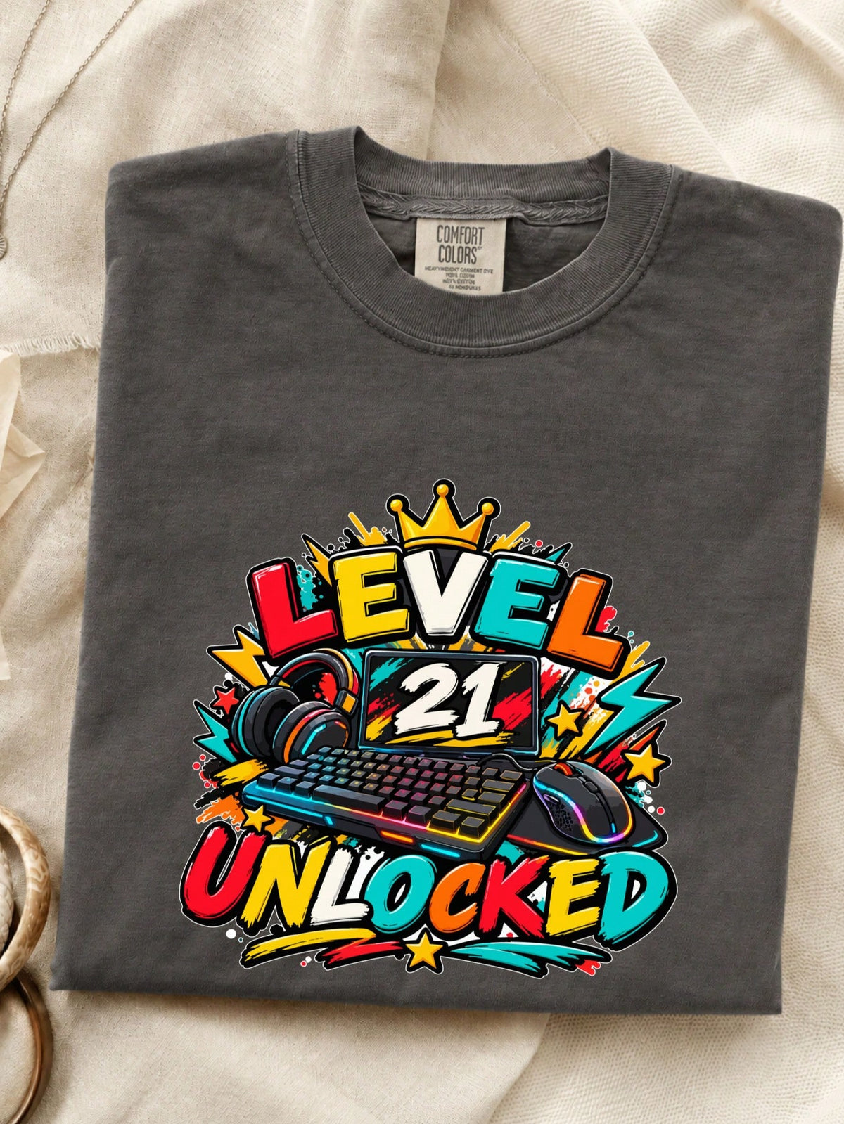 Level 21 Unlocked T-Shirt