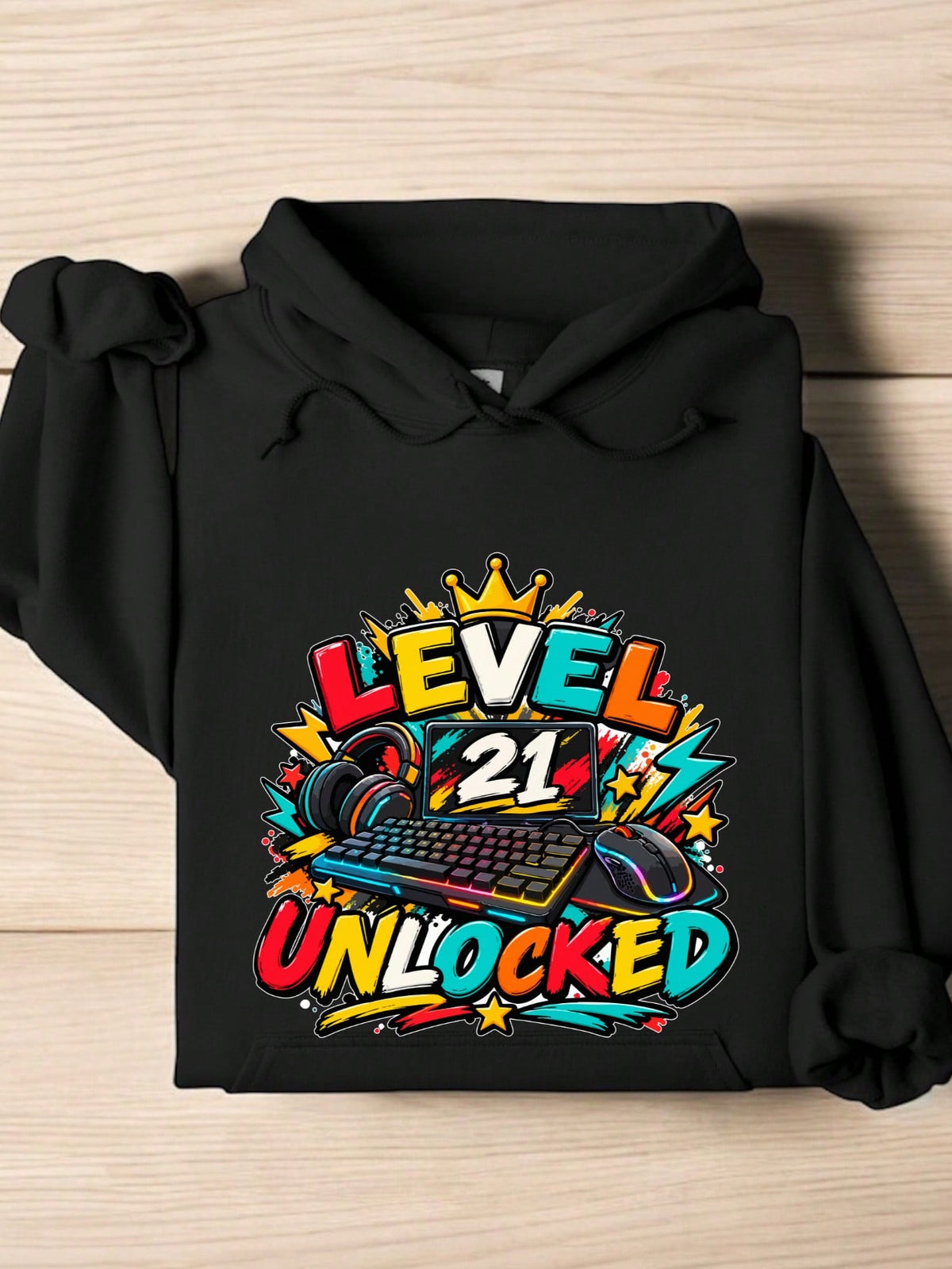 Level 21 Unlocked Hoodie
