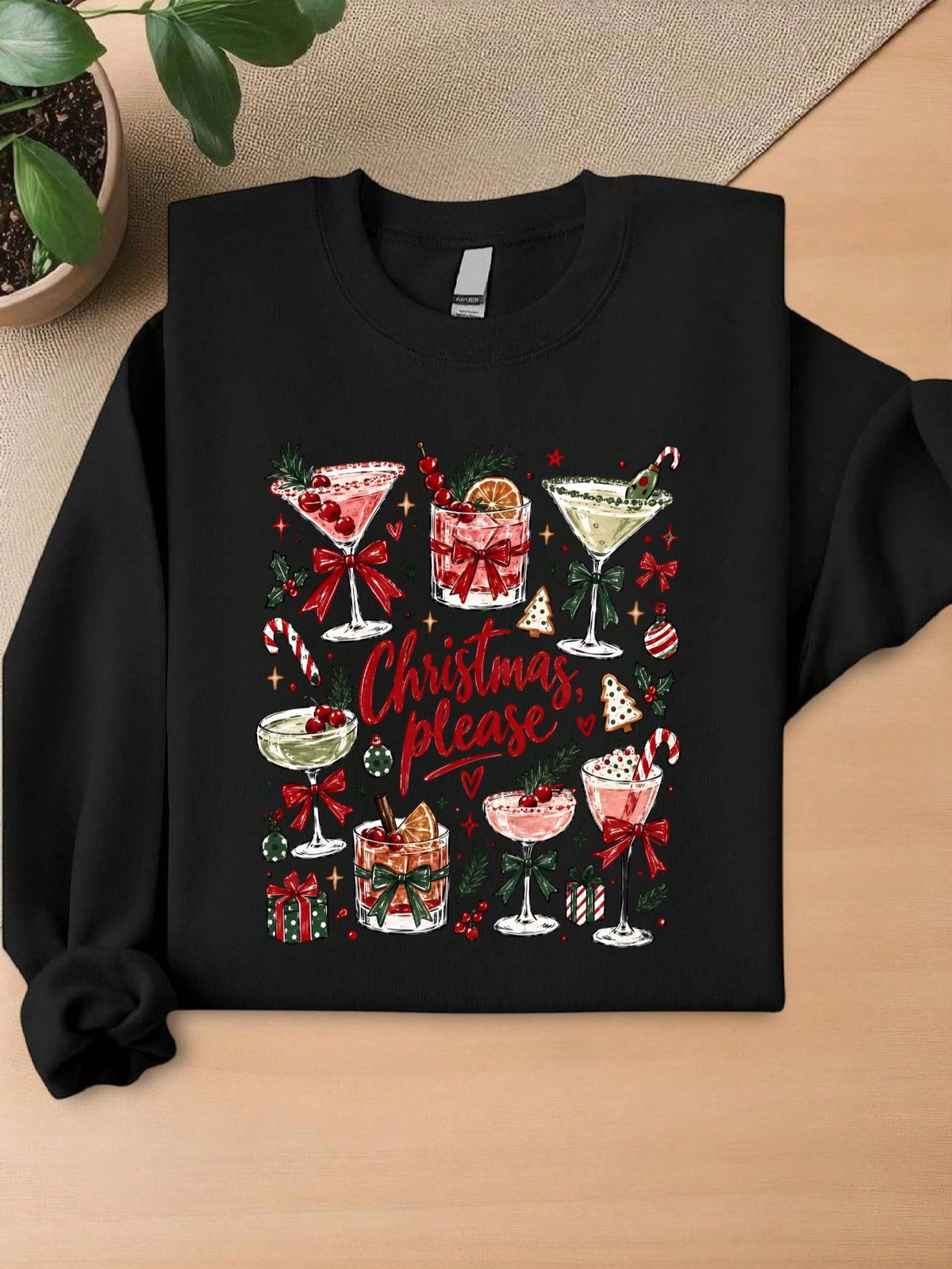 Christmas Please Sweatshirt