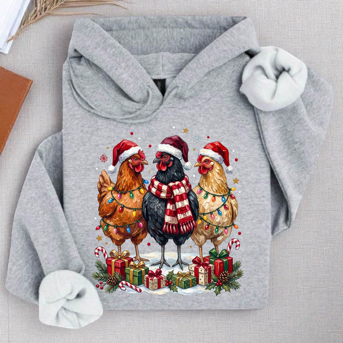 Christmas Chicken Hoodie