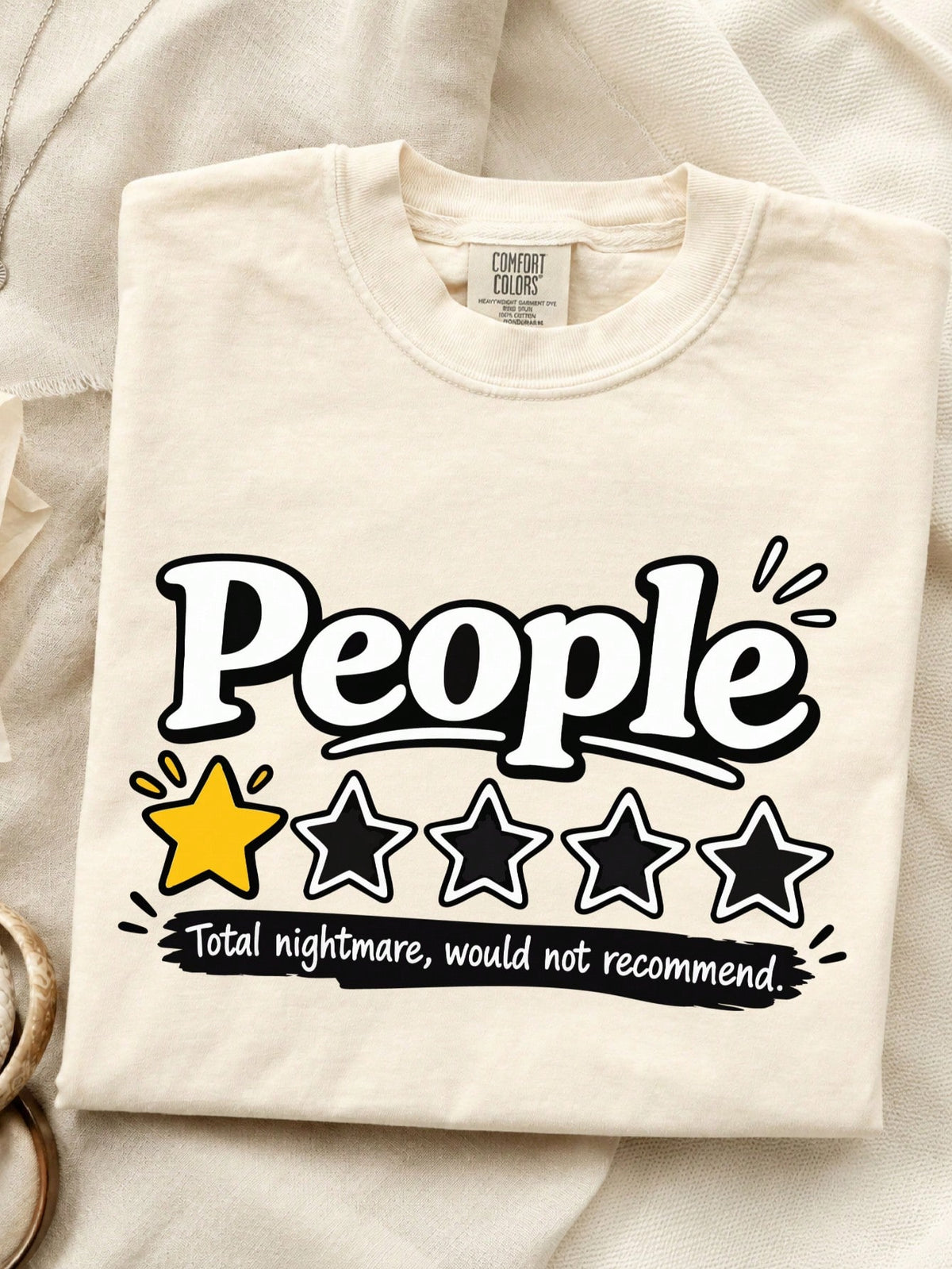 People One Star Review T-Shirt