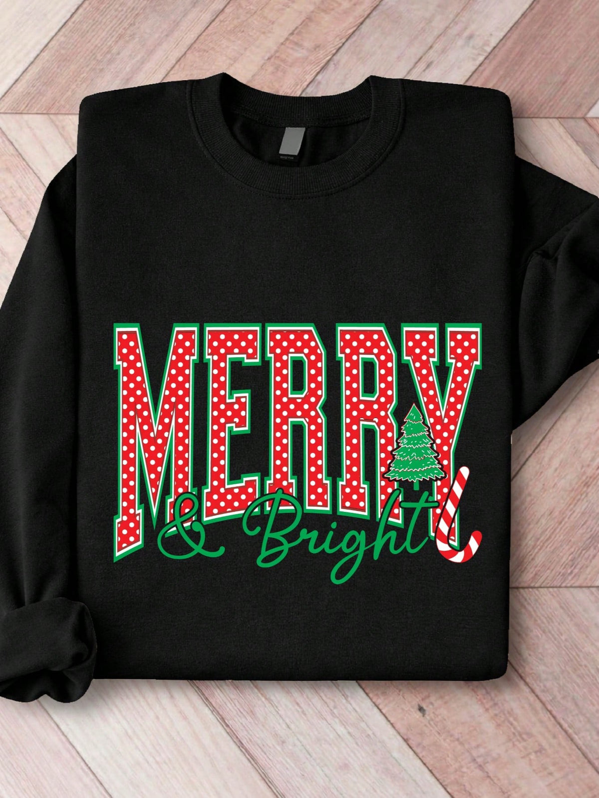 Merry And Bright Sweatshirt