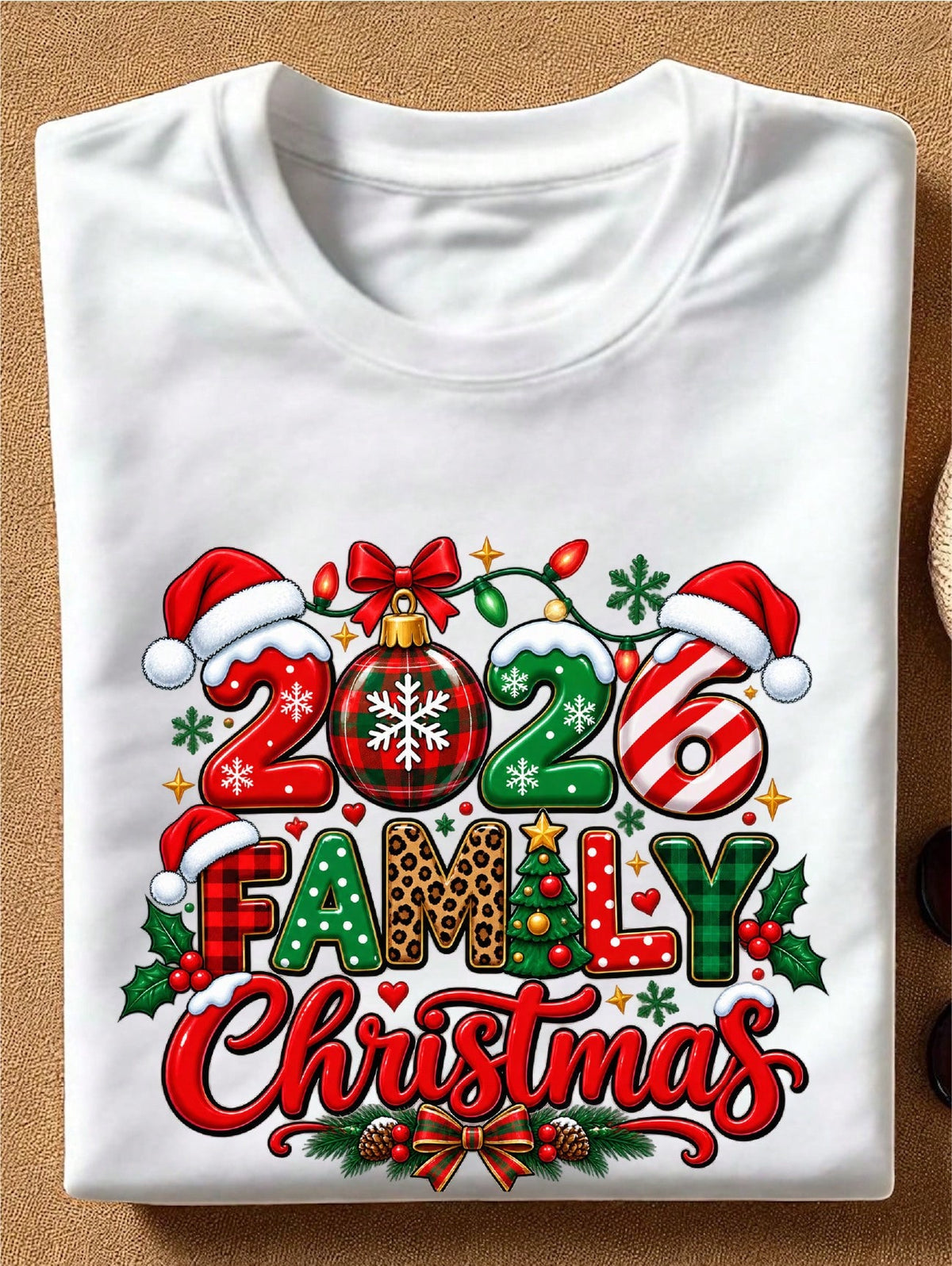 Christmas Family 2026 T-Shirt