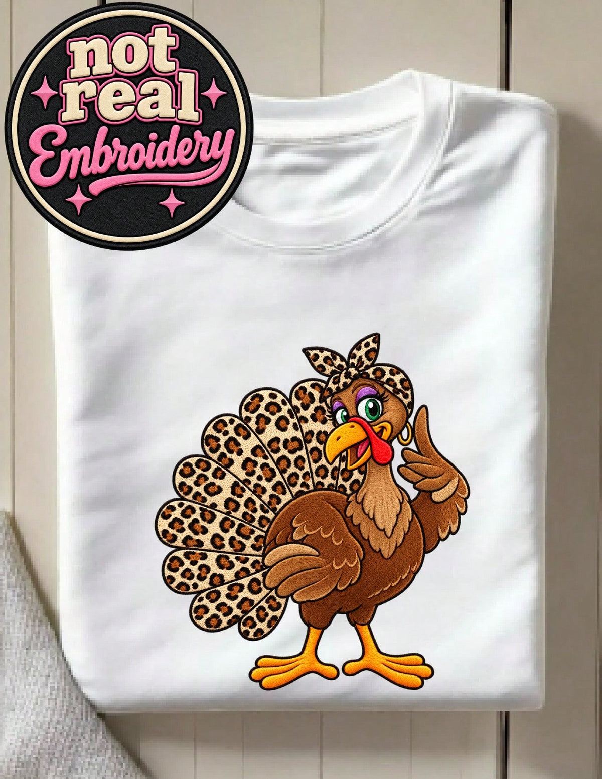 Thanksgiving Turkey (DTF Graphic Print) T-Shirt
