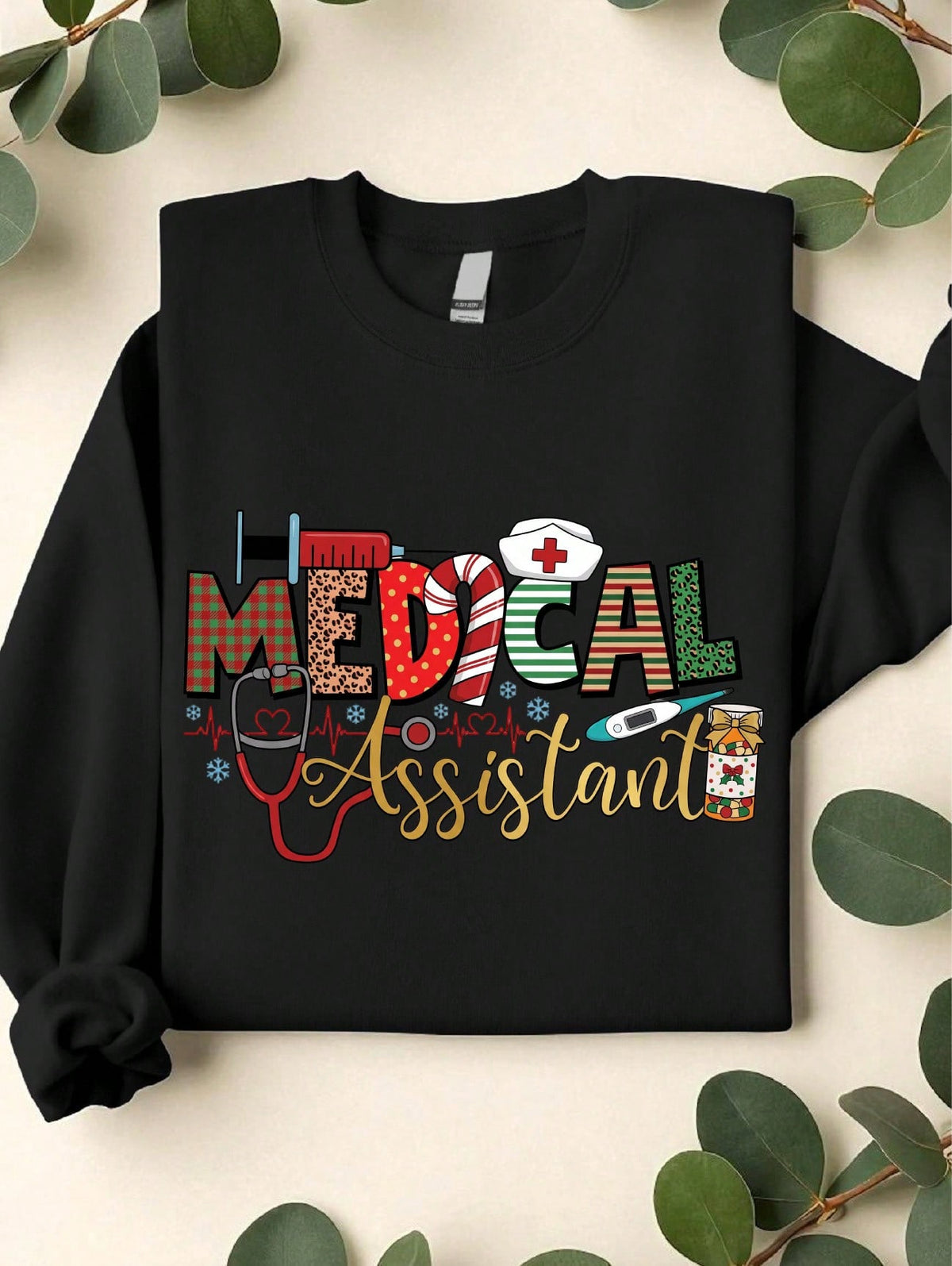 Medical Assistant Christmas Sweatshirt
