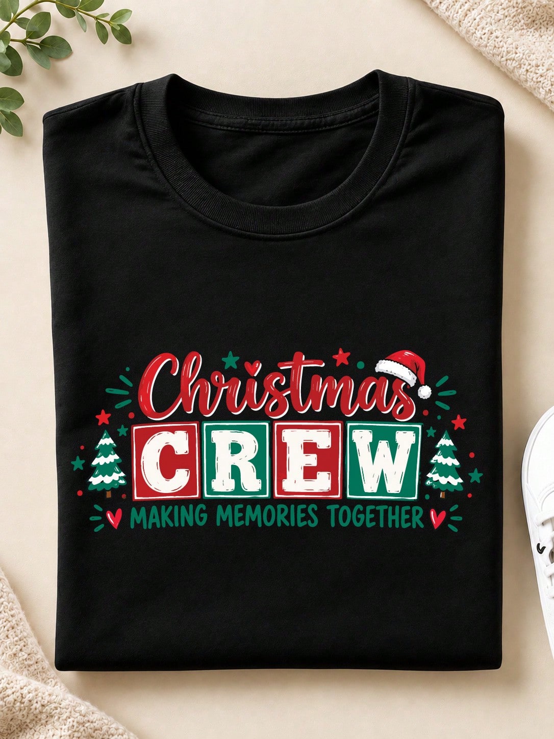 Christmas Crew Making Memories Together Unisex T-Shirt